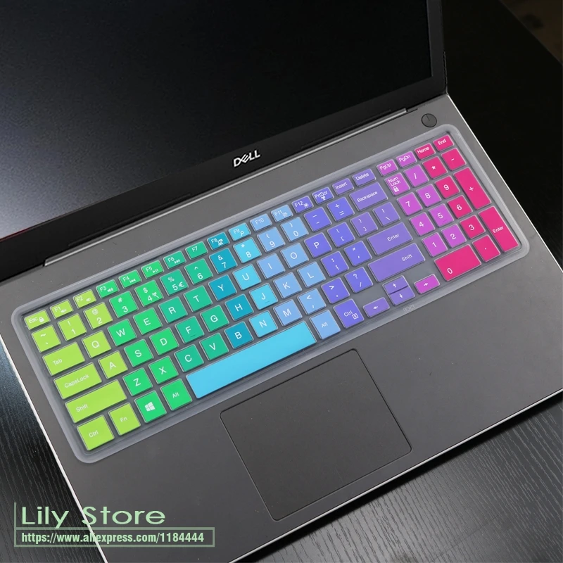 Dell G3 G5 15, G7 15 серии 15," Dell G3 15 G3579 I3590 G5587 G5590, 17,3" G3 17 G3779 G7790 ноутбук клавиатура защитная крышка - Цвет: rainbow