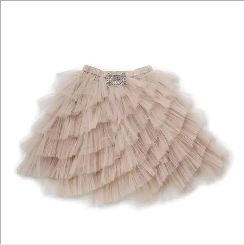 

girls skirts 2019 new kids tulle tutu skirts European fashion princess clothing sweet Children clothes baby girl clothes