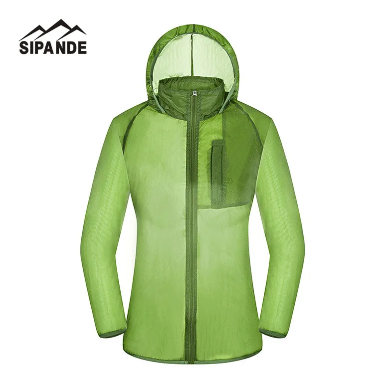 Women and Men Hiking skinsuit Summer Ultra Thin breathable Jacket Anti