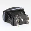 1PCS SPST 5PIN (ON)-OFF Momentray Marine Switch Auto Truck Boat Waterproof With Blue Dual LED 