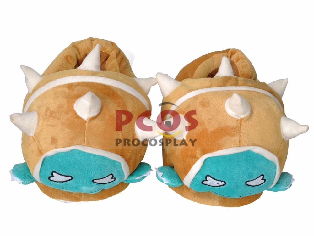 

US Stock & Free ship~ lol Dragon Turtle Rammus The Armordillo Cosplay Slipper Indoor Shoes Xmas Gift