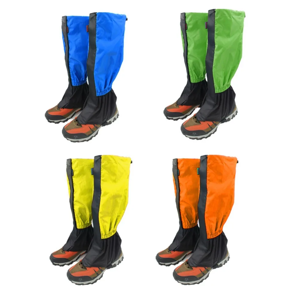 1pair Outdoor Hiking Climbing Waterproof Legging Gaiters Hunting Ski