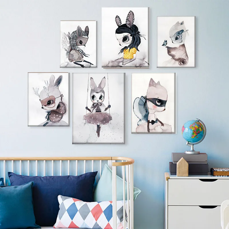 Us 4 15 50 Off Colorful Kartun Berbagai Kelinci Pop Art Lukisan Nordic Putih Dasar Poster Lucu Kanvas Dinding Gambar Untuk Anak Anak Hadiah In Us 4 15 50 Off Colorful Kartun Berbagai Kelinci Pop Art Lukisan Nordic Putih Dasar Poster Lucu Kanvas Dinding Gambar Untuk Anak Anak Hadiah In
