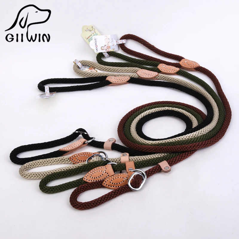

[GIIWIN]Dog Pet Lead Leash for Dogs Cats Outdoor Security Training Dog Harness High quality Walking Running Jogging Leash py0222