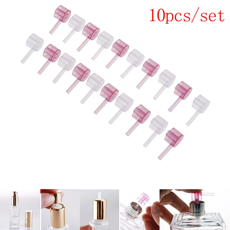 10Pcs/Set Perfume Refill Tools Diffuser Funnels Cosmetic Pump Dispenser Portable Sprayer Refill Pump Bottle Filling Device New