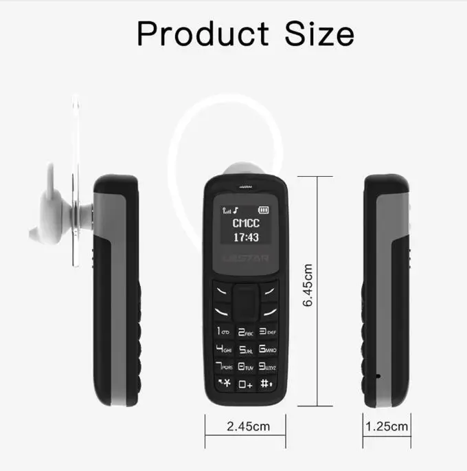 L8Star BM30 мини телефон разблокированный волшебный голос GSM сотовый Bluetooth