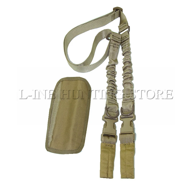 

Adjustable 2 Point Rifle Gun Sling With Protective Pad Hunting Accessories Tactical Two Point Rifle ShotGun Sling Shoulder Strap