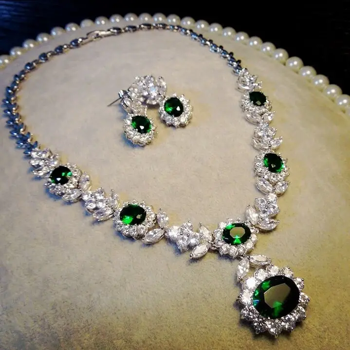 

pop jewelry sets Necklace Necklace wedding party wedding dress necklace cross-border electricity supplier explosion