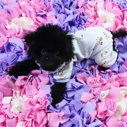 Pet вонючий Одеяло игрушки Pet Запах Training Одеяло собака коврик можно стирать в машине проведение крючок дизайн удобно