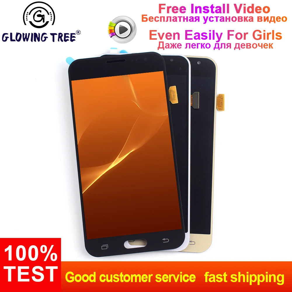 

For Samsung Galaxy J3 2016 LCD Screen SM-J320 J320A J320F J320H J320M J320FN LCD Display Touch Screen Digitizer Assembly Frame