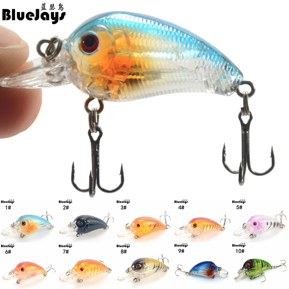 

BlueJays Best quanlity 4.5cm/4.1g Rock false bait lure bait bionic bait suit Fishing Tackle