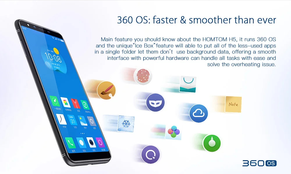 HOMTOM H5 4G Smartphone