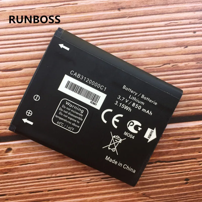 

CAB3120000C1 CAB23A0000C1 Battery For Alcatel One Touch 385 510 602 710 710A 710D 768 806 807 810 810D Battery 850mAh