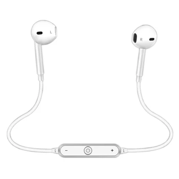 

Universal S6 Sports Wireless Bluetooth headphone Earphones Stereo Headset Earpiece earphone Headphones With Mic for all phone