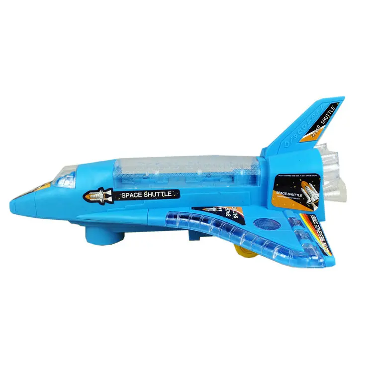 The Shuttle Electric Toy Plane Music Lighting Airplanes Children Educational Toys Model Plastic 3 Years Old Battery Operated 1 400 scale diecast antonov an 225 an225 mriya space shuttle blizzard abs plastic airplane model static display kids toys gift