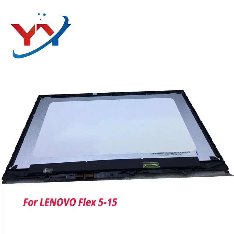 Для lenovo Flex5-15 Flex5 5-15 сборный сенсорный ЖК монитор рамка Черный 1080*1920 FHD
