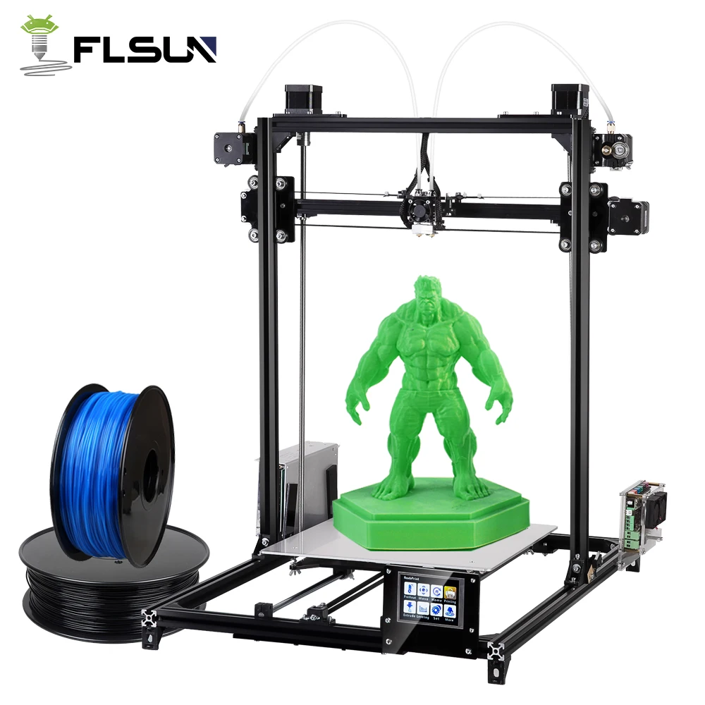 Доставка в немецкий Flsun I3 DIY 3D принтер набор большая площадь печати 300*300*420 мм