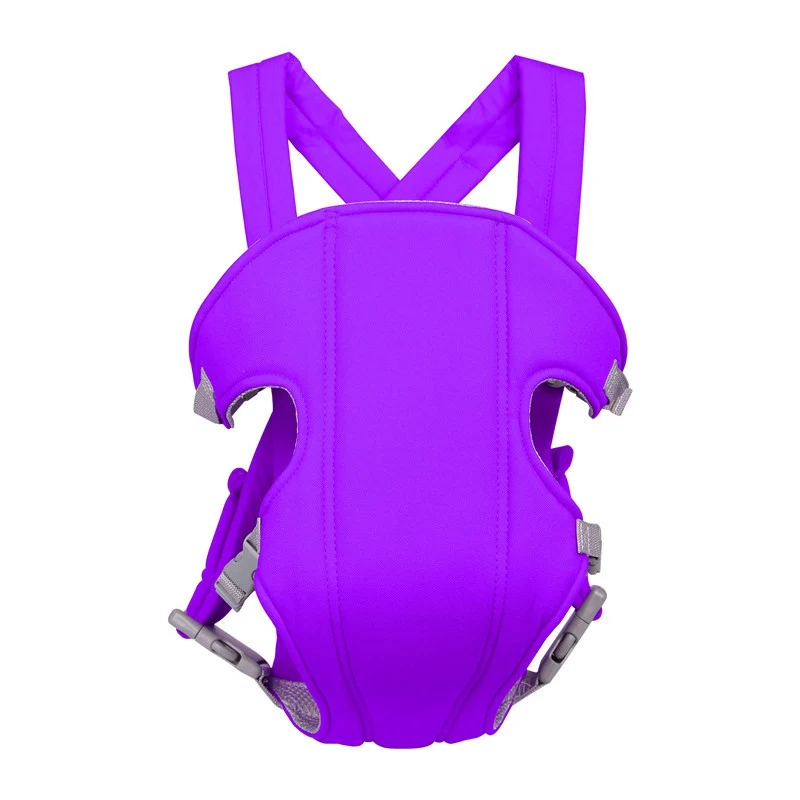 Chivry, дышащий, передний, для переноски ребенка, Удобный слинг, рюкзак, сумка, обертывание, кенгуру, регулируемая, безопасная переноска - Цвет: Purple