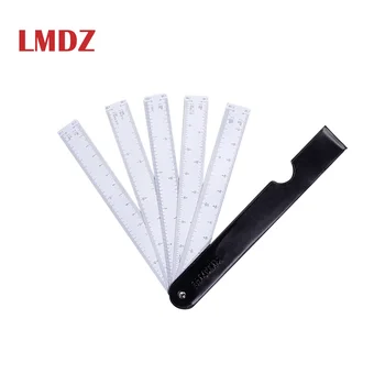 

LMDZ Multi-Functional Fan-Shape Scale Ruler Folding Multi-Scale Drawing Rule Engineering Design Drawing Tool Ruler Chancery