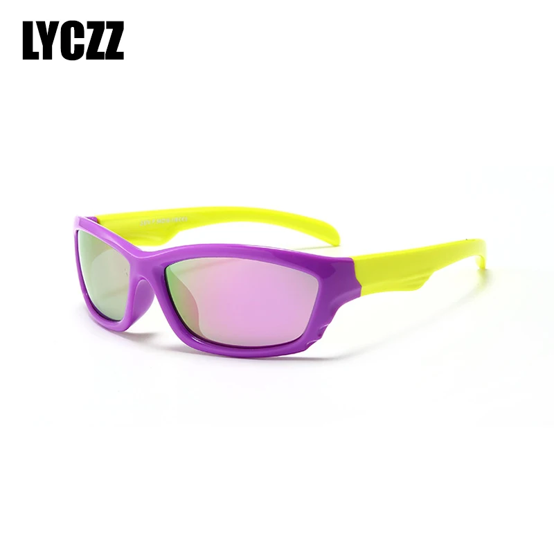 Lyczz Детские уличные спортивные солнцезащитные очки UV400 защитные поляризованные
