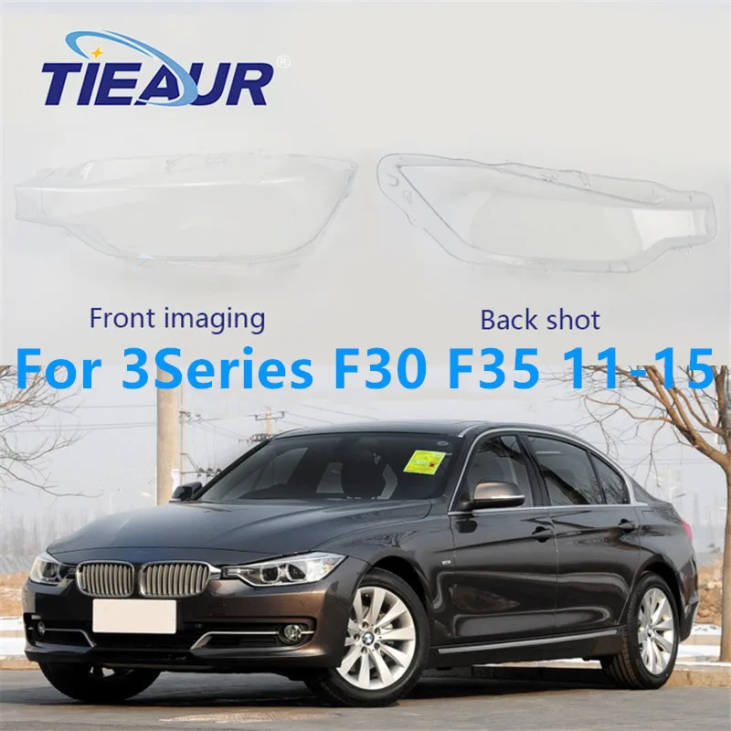 

Pair Car for bmw f30 headlight cover Headlamp transparent Lens Cover clear headlamp shell for F35 316 320 328 330