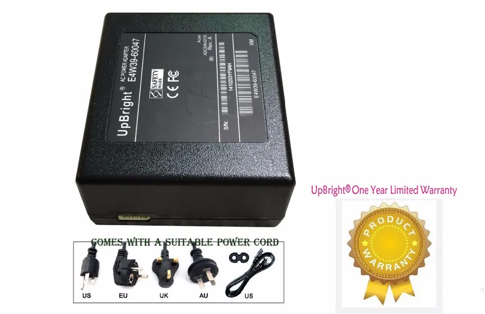 UpBright Новый AC / DC адаптер для HP A9T80-60008 A9T8060008 32V/12V 468mA/166mA принтер Chicony F1 A015R001L шнур