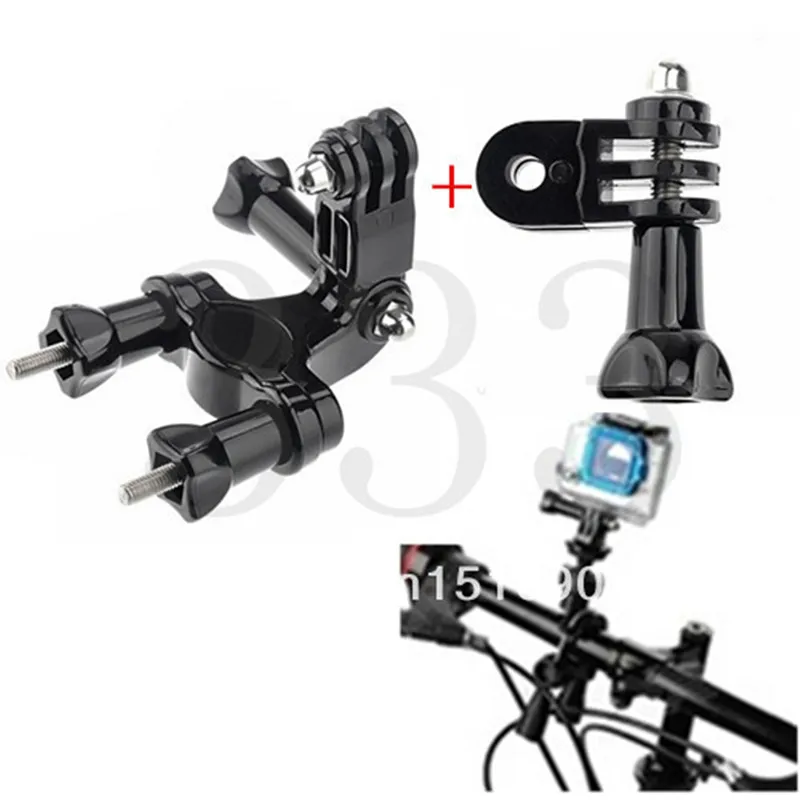 For Gopro Bike Handlebar Tripod Mount Bicycle Holder Adapter For Hero 6