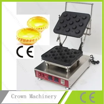 

Electric Automatic Digital 13pcs Egg Tart skin waffle maker machine