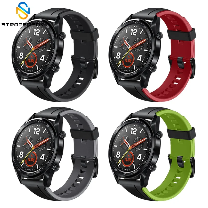 

Wrist Strap for Huawei Watch GT Band Strap Fashion Silicone Watchband for Huawei Honor watch Magic Smart Watch Bracelet band