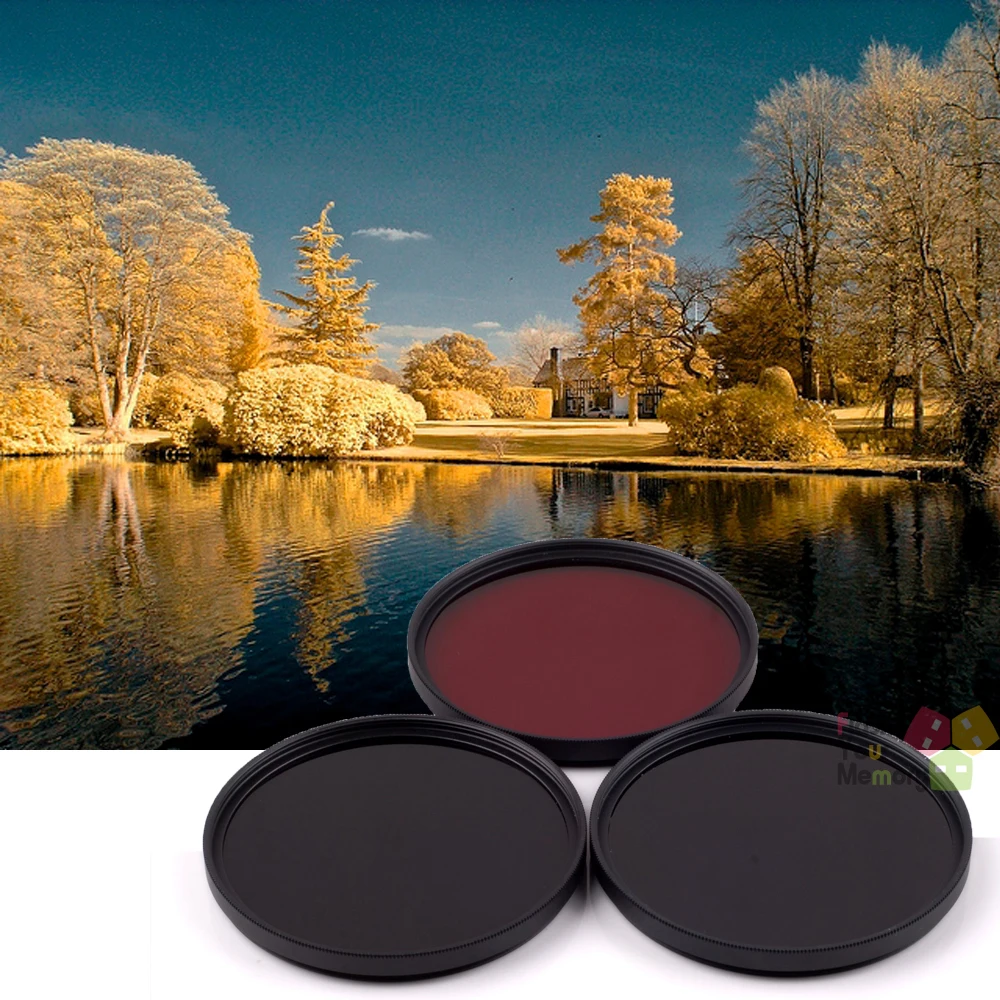 

67mm 630nm+720nm+760nm Infrared IR Optical Grade Filter for Canon Nikon Fuji Pentax Sony Camera Lenses