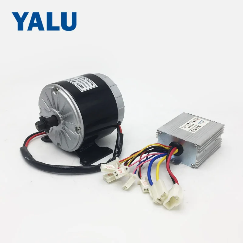 24V350W Electric Scooter Motor Electric Bike Belt Drive MY1016 High Speed Belt MOTOR 250W electric scooter conversion kit 2