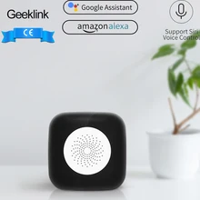 Geeklink Mini Host WIFI+ IR+RF Siri Voice Remote Control Work with Amazon Alexa Google Home Android iOS Smart Home Automation geeklink extension intelligent controller smart home automation wireless switch wifi rf ir remote control via ios android