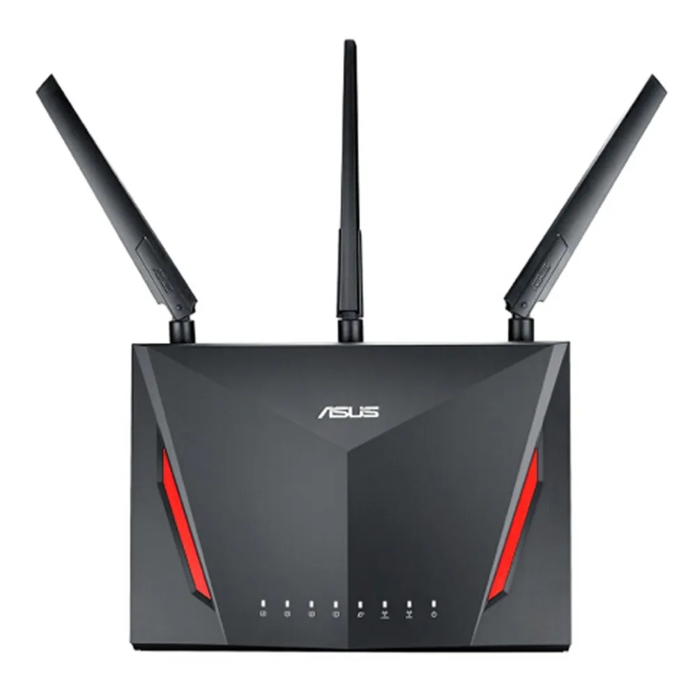 

Asus Dual-band Wireless Gigabit Router with 4-Port Gigabit LAN with Three External Antennas for Home Use RT-AC86U