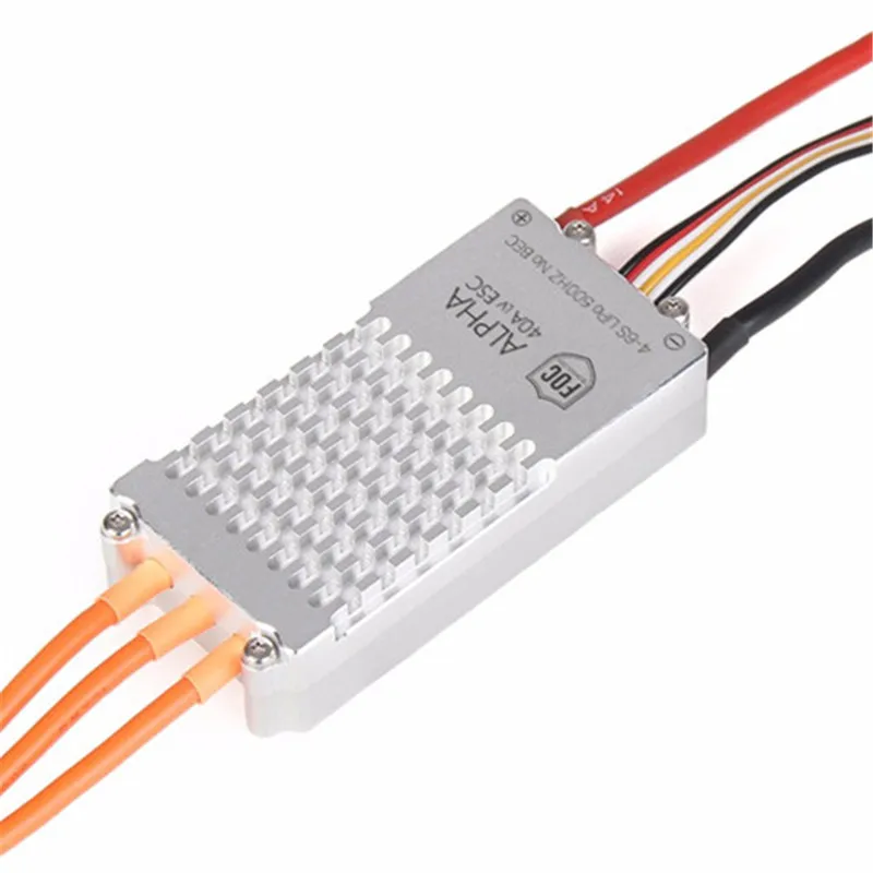 T MOTOR ALPHA 40A LV 500Hz FOC водонепроницаемый пылезащитный бесщеточный ESC эффективное
