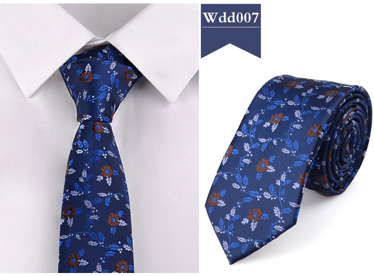 SHENNAIWEI Лидер продаж 6 см галстуки для шеи для мужчин 6 см свадебные аксессуары тонкие модные галстуки мужские вечерние деловые официальные - Цвет: 7