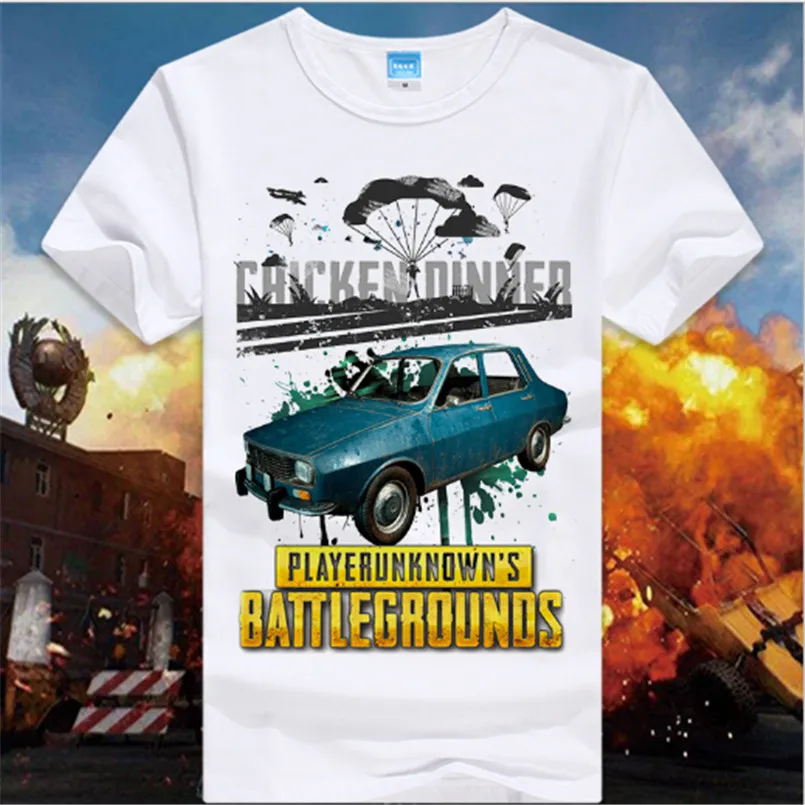 Футболка для игр PUBG/PLAYER UNKNOWN'S BATTLEGROUNDS подарок фанатов игры другу футболка с