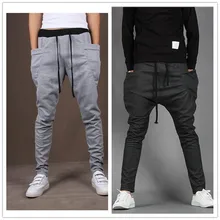 Мужские джоггеры S Беговые брюки тонкие обтягивающие спортивные брюки шаровары повседневные Хип-хоп брюки Pantalon Homme Новинка