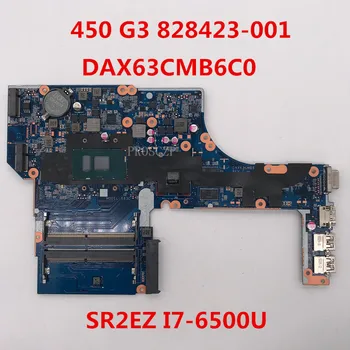 

Free shipping For Probook 450 G3 Laptop motherboard 828423-001 DAX63CMB6C0 With SR2EZ I7-6500U CPU 100% working well