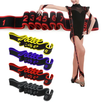 

Elastic Yoga Stretch Fitness Band Gymnastics Adult Latin Training Bands Pilates