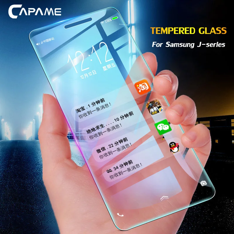 Защитное стекло CAPAME для Samsung Galaxy J5 2016 J6 2018 J4 Plus J8 J2 Prime Pro 2017 | Мобильные телефоны и