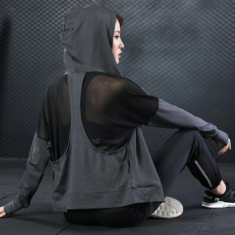 Женская толстовка на молнии Спортивная рубашка для йоги фитнеса бега|yoga shirt|shirt