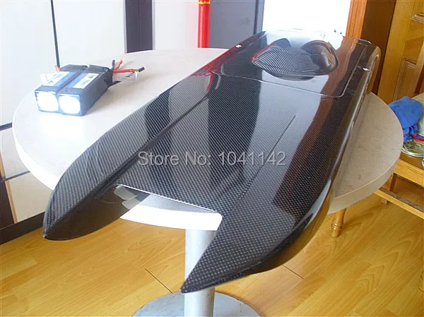 Carbon Fiber boat Hull RC boat hull 92*27cm cat boat
