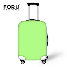 FORUDESIGNS/горячие твердые дорожные аксессуары эластичный багажный Защитный чехол для чемодана для 18''-30''Trunk Case водонепроницаемый дождевик