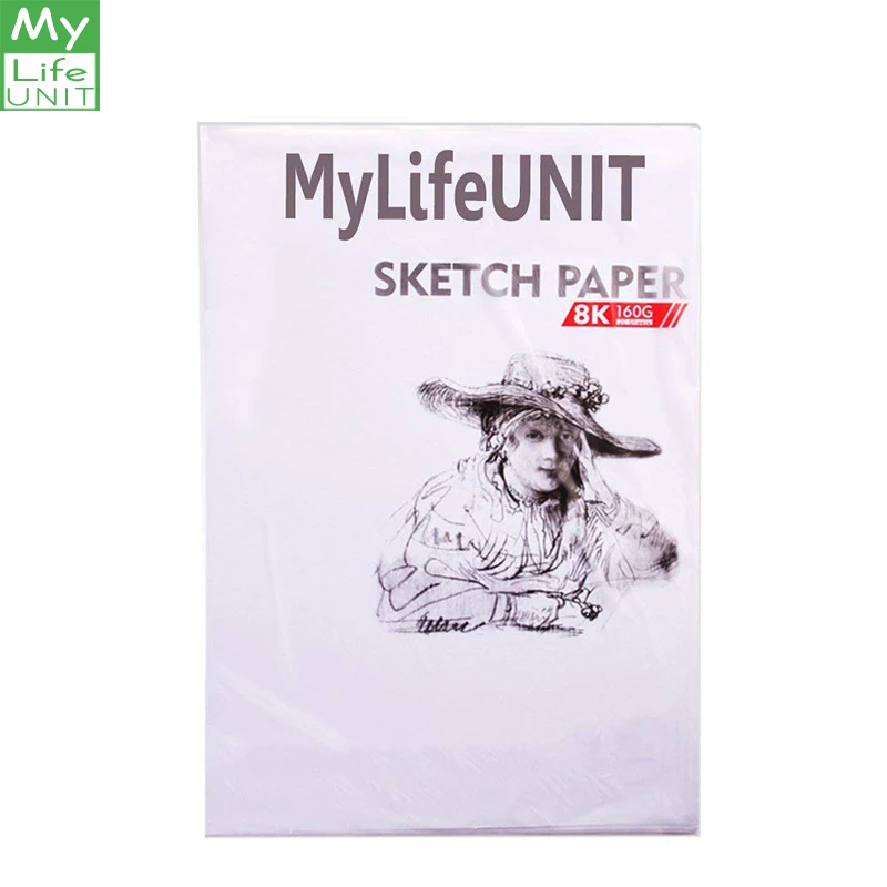MYLIFEUNIT белый эскизная бумага профессиональная Акварельная обои ручная роспись альбом для акварельных красок для художника студент все