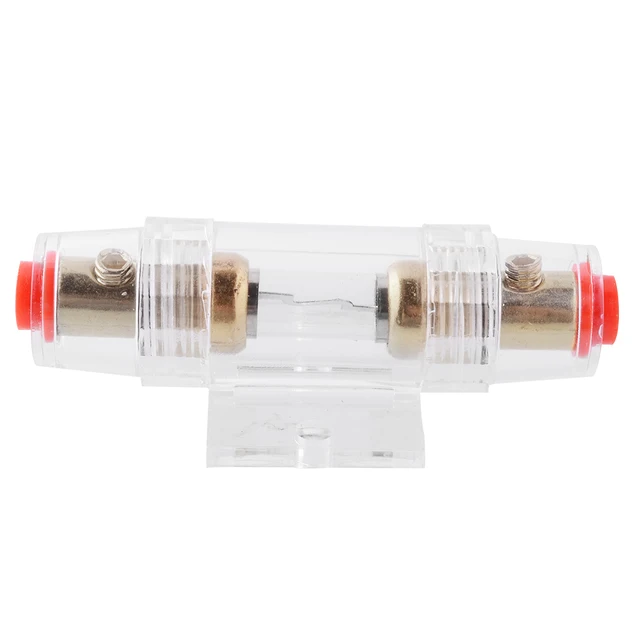 Best Price Hot 60A Fuse Holder Block For Car Vehicle Subwoofer Audio In Line AMP Amplifier Cable AGU 4 Gold Plated Best Price Hot 60A Fuse Holder Block For Car Vehicle Subwoofer Audio In Line AMP Amplifier Cable AGU 4 Gold Plated