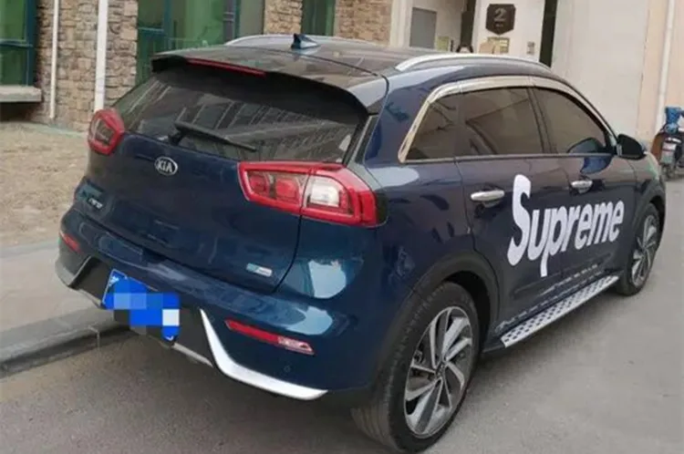 Абсолютно подходит для KIA Stonic Беговая доска боковой шаг nerf бар педаль хороший