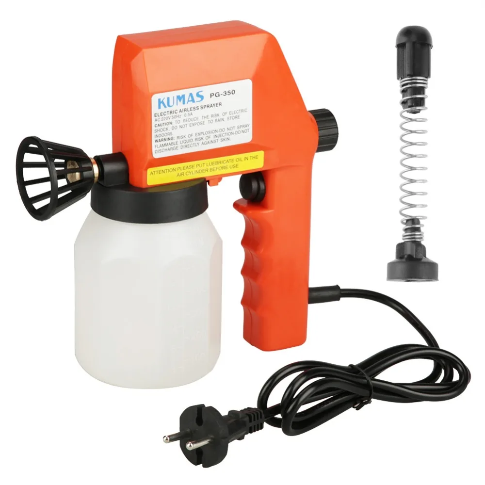 

Nozzle Paint Spraying Gun Wall Decorative 50 Hz 220V Electric Paint Spray Less Air Hand Held Sprayer for Painting House Sprayer