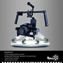 Moy 3 оси DSLR ручка углерода Бесщеточный Gimbal w/двигатели и контроллер Джойстик