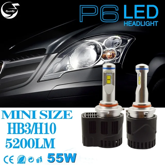 LED Car Headlight HB3 110W 10400LM 6000K For Philips LED Car Front DRL