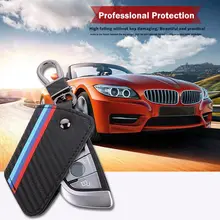 Car-styling sostenedor dominante del coche de cuero cubierta de la llave para bmw e90 e46 e90 f30 f34 f10 x3 x1 x4 x5 x6 e70 e71 1 2 3 4 5 6 7 serie